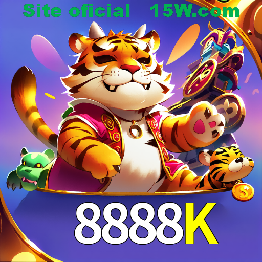 Imagem promocional da 8888K mostrando a plataforma e suas vantagens